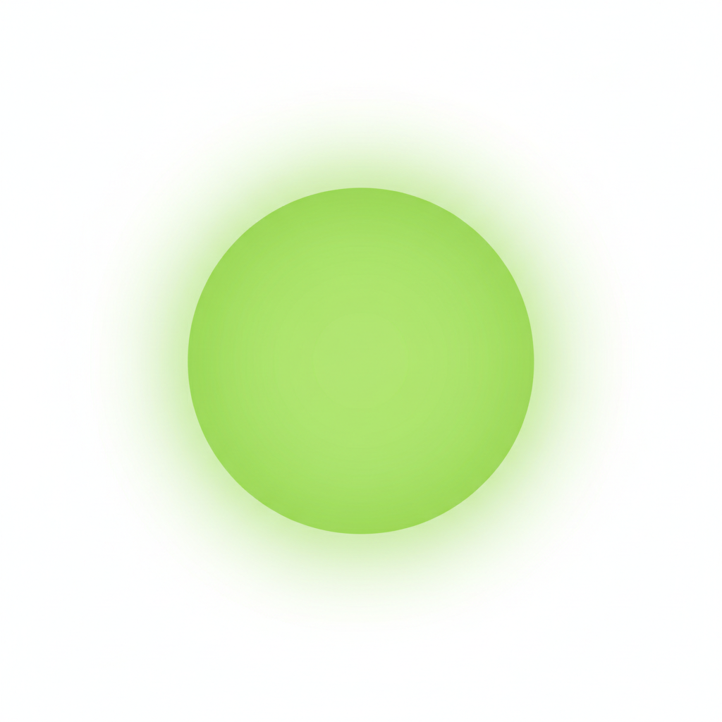 Green LIVE DOT